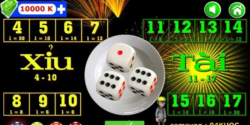 Cách chơi game lắc tài xỉu nâng cao