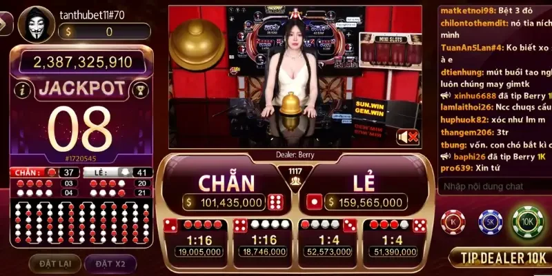 Trang tài xỉu đẳng cấp quốc tế